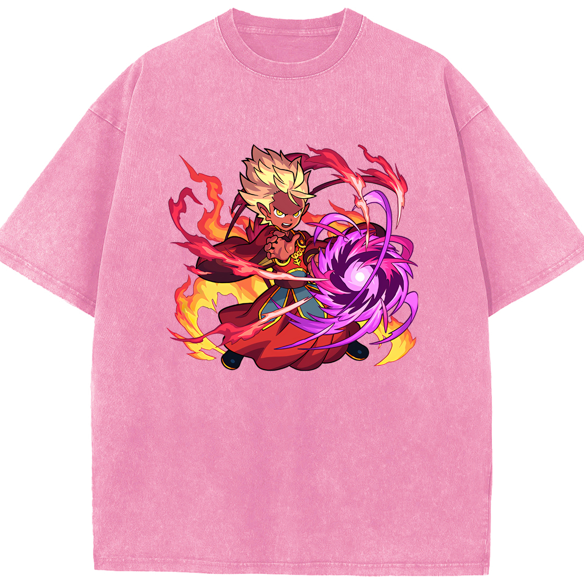 （画像用） 妖怪ウォッチ Yo-kai Watch 綿100% ヴィンテージ風 半袖Tシャツ（フロントプリント）